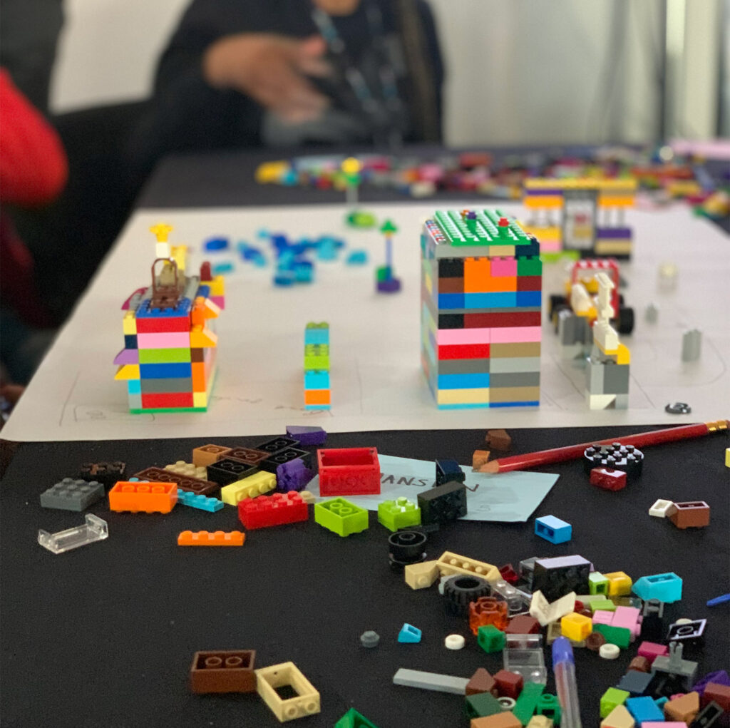 lego city simulation afrotech workshop xuntos